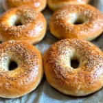 sourdough bagels